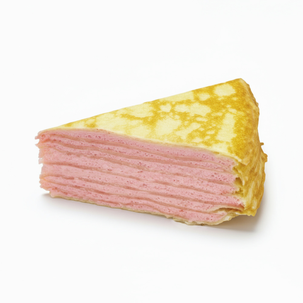 RQ-06草莓生乳千層蛋糕 午茶分享組|6片切片蛋糕長條禮盒×8盒組(共48片)